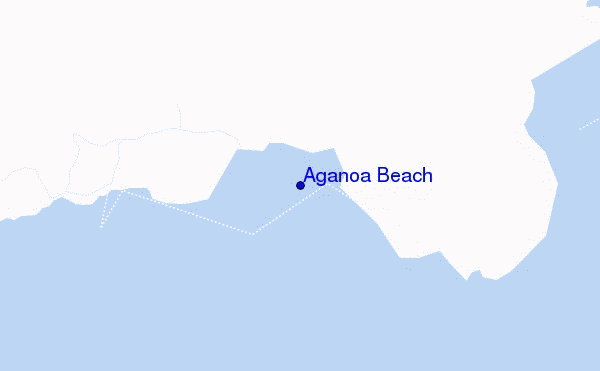Aganoa Beach location map