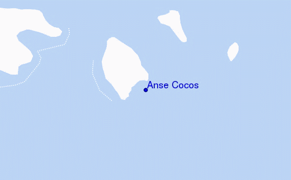 Anse Cocos location map