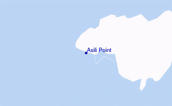 Asili Point location map