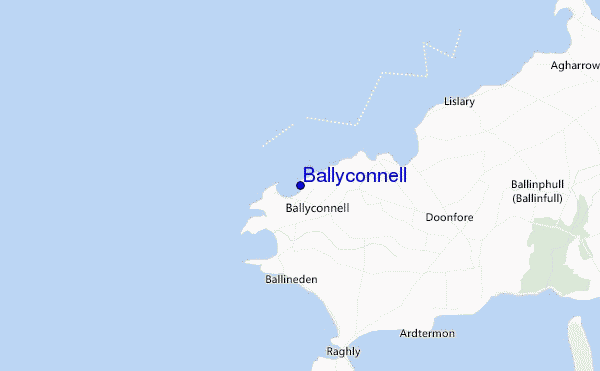 Ballyconnell location map