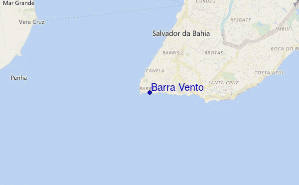 Barra Vento location map