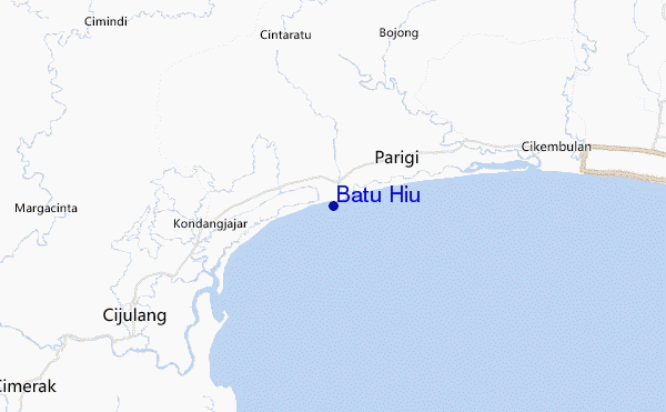 Batu Hiu location map