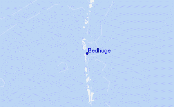 Bedhuge location map