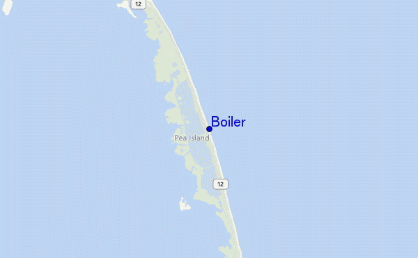 Boiler location map