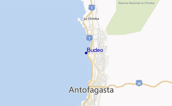 Budeo location map