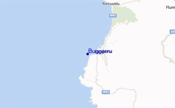 Buggerru location map