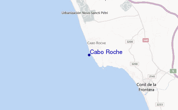 Cabo Roche location map