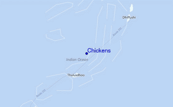 Chickens location map