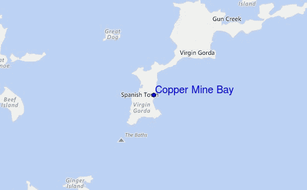 Copper Mine Bay location map