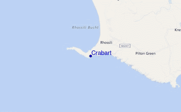 Crabart location map