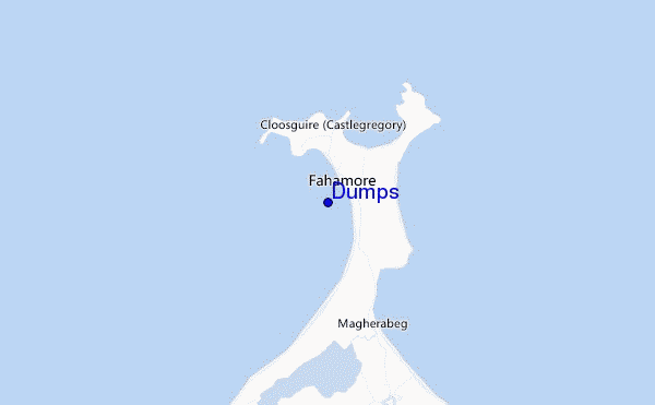 Dumps location map