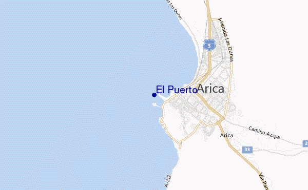 El Puerto location map