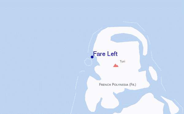 Fare Left location map