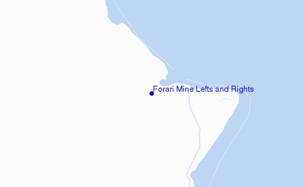 Forari Mine Lefts and Rights location map