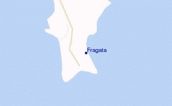 Fragata location map