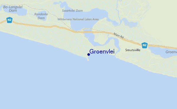 Groenvlei location map