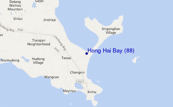Hong Hai Bay (88) location map