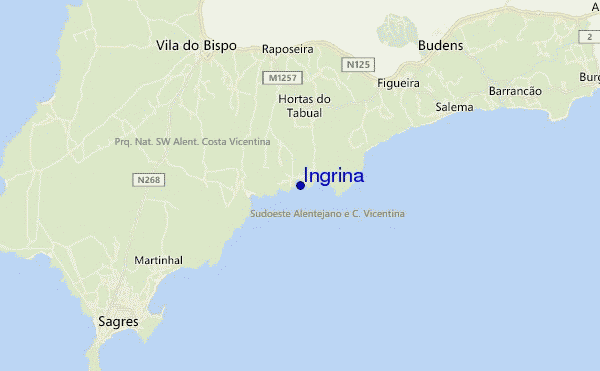 Ingrina location map