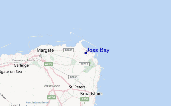 Joss Bay location map