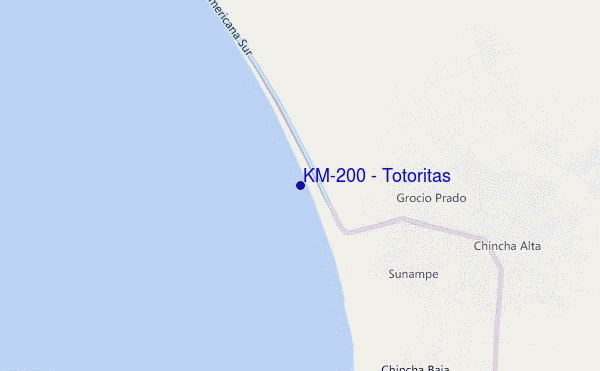 KM-200 - Totoritas location map