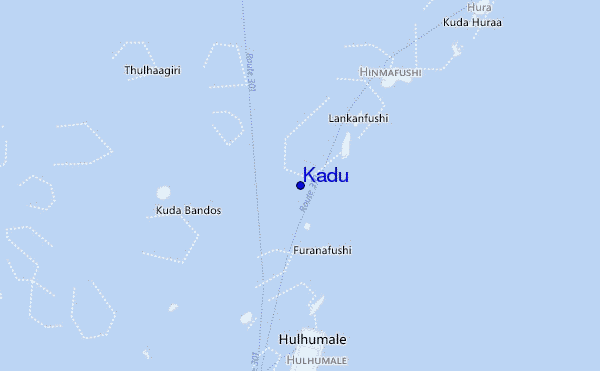 Kadu location map