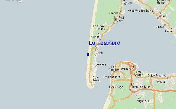 La Torchere location map