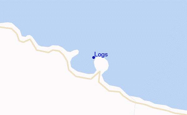 Logs location map
