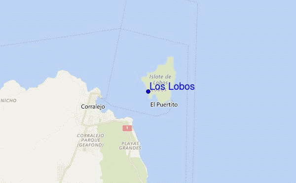Los Lobos location map