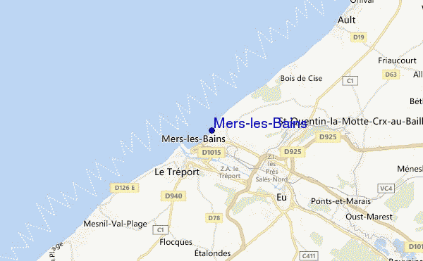 Mers-les-Bains location map