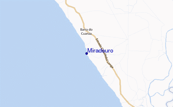 Miradouro location map