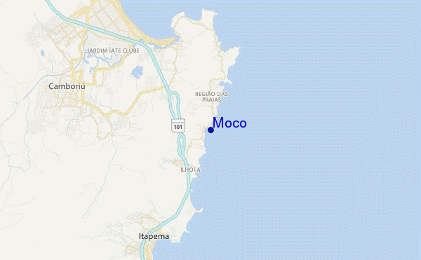 Moco location map