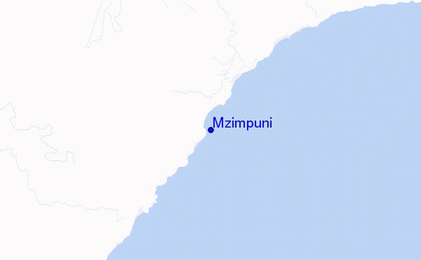 Mzimpuni location map