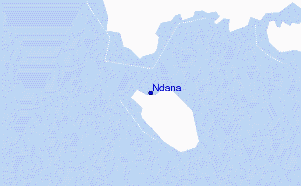Ndana location map