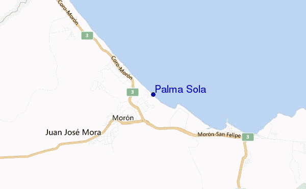 Palma Sola location map
