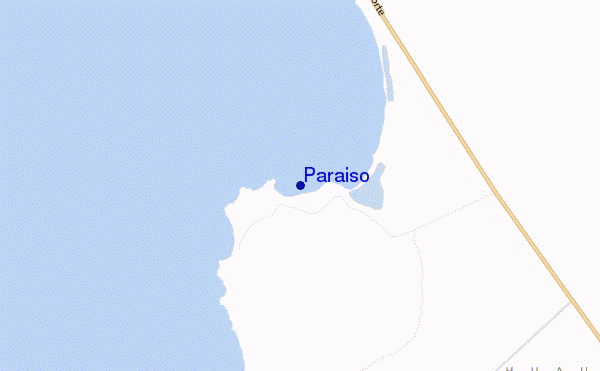 Paraiso location map