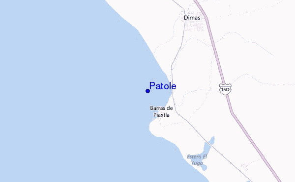 Patole location map