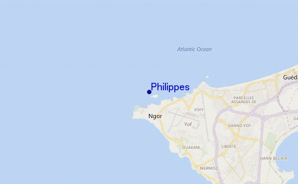 Philippes location map