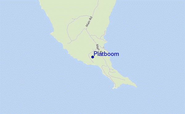 Platboom location map