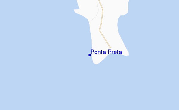 Ponta Preta location map