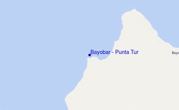 Bayobar - Punta Tur location map