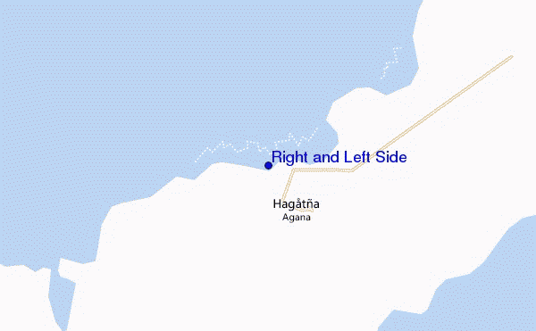 Right and Left Side location map