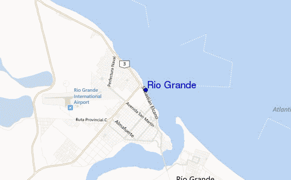 Río Grande location map