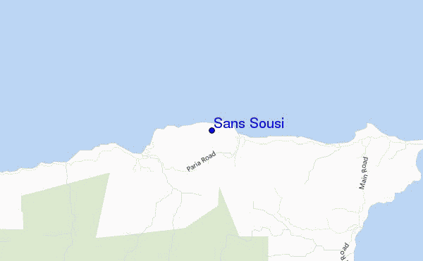 Sans Sousi location map