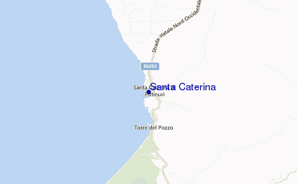 Santa Caterina location map