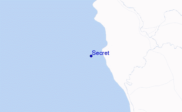 Secret location map