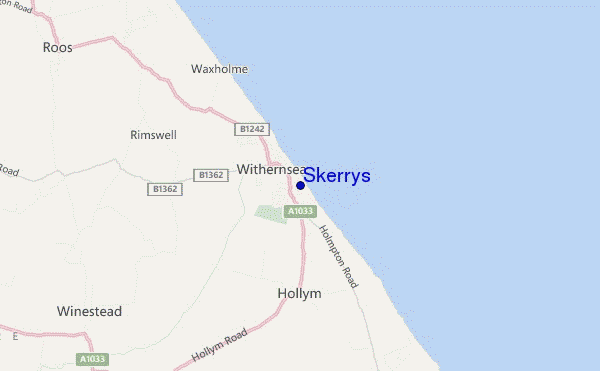 Skerrys location map
