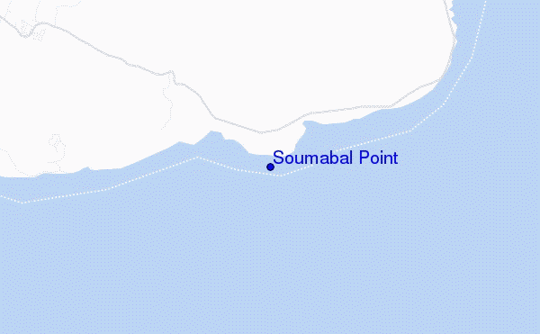Soumabal Point location map
