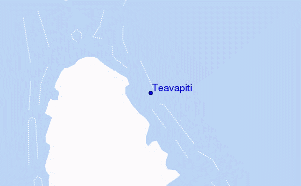 Teavapiti location map