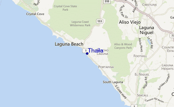 Thaila location map