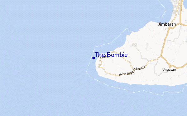 The Bombie location map